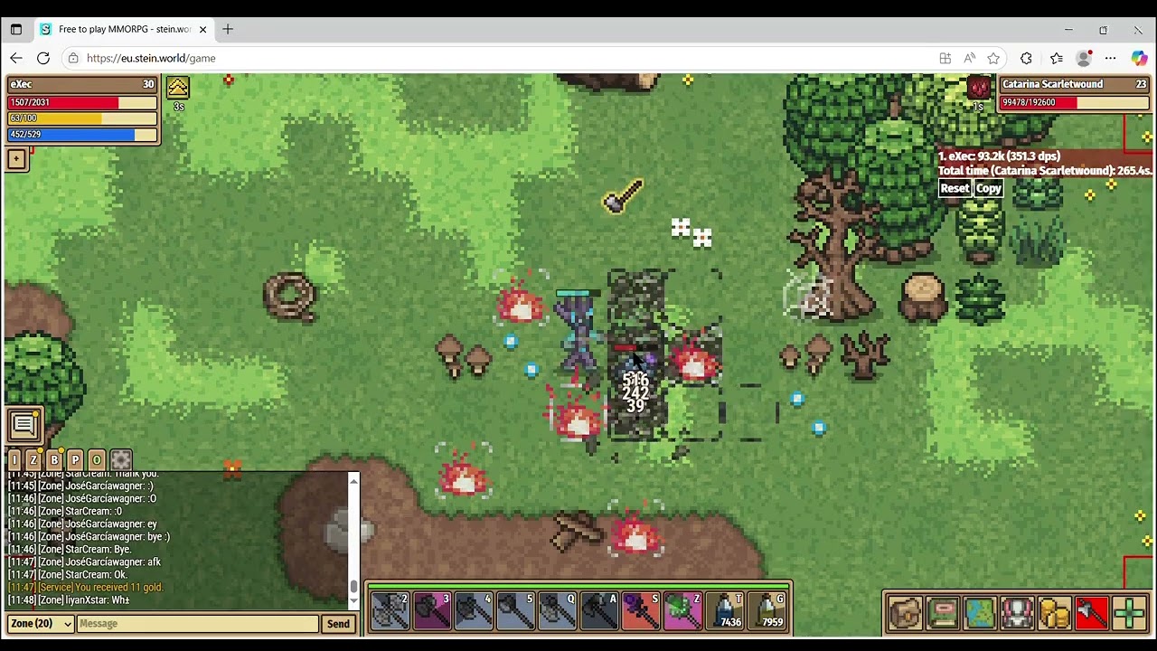 Catarina Scarletwound Speedrun