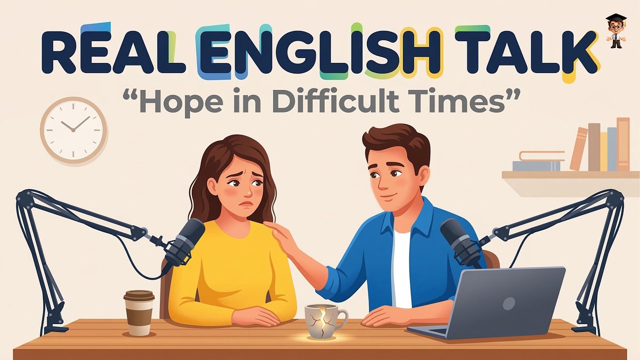 Easy English Listening Practice | Finding Hope When the World Feels Broken |  English Podcast