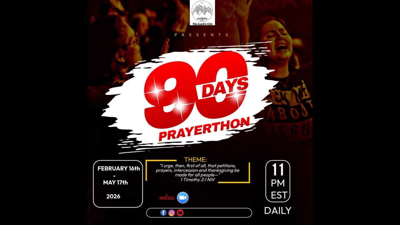 DAY THIRTY || 90 DAYS PRAYERTHON || 2 TIMOTHY 2:1-4