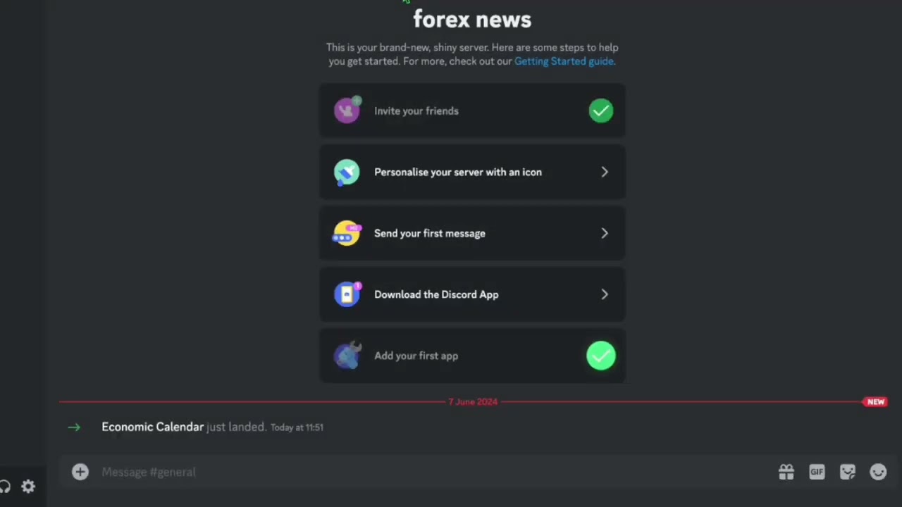 Automate forex news to your discord