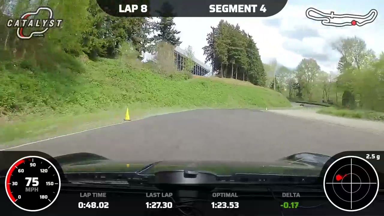 Dundon 992 GT3 with MCS Suspension at Pacific Raceways HOT LAP - 1:23?!