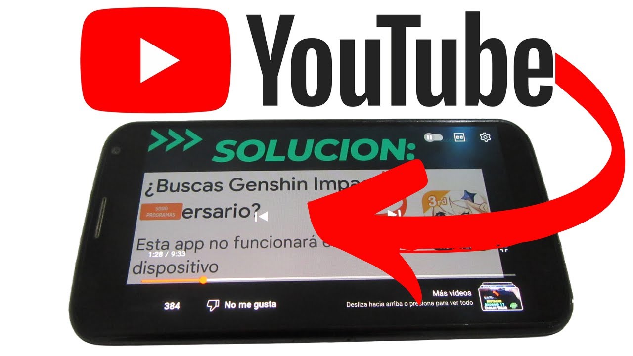 Como VER YOUTUBE en un CELULAR o TABLET ANTIGUA / ANDROID 4 en Adelante