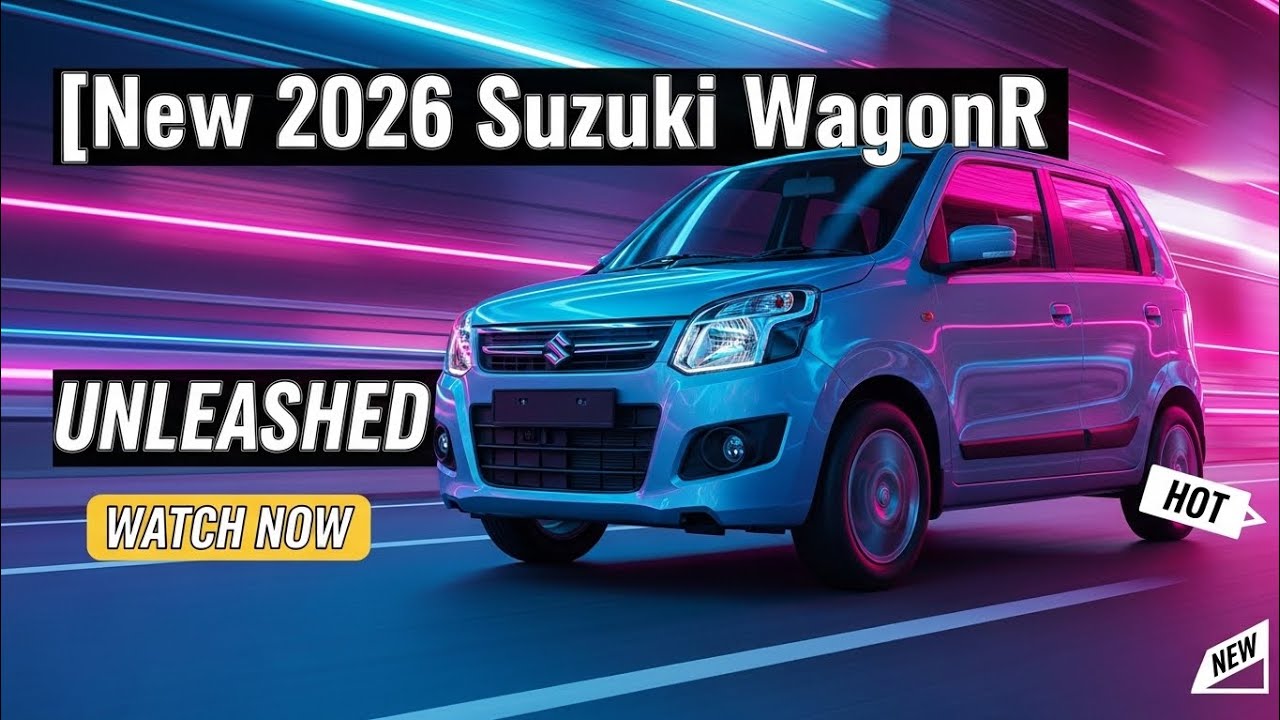New 2026 Suzuki WagonR – The Future of Smart Family Hatchbacks | Full Review & Features