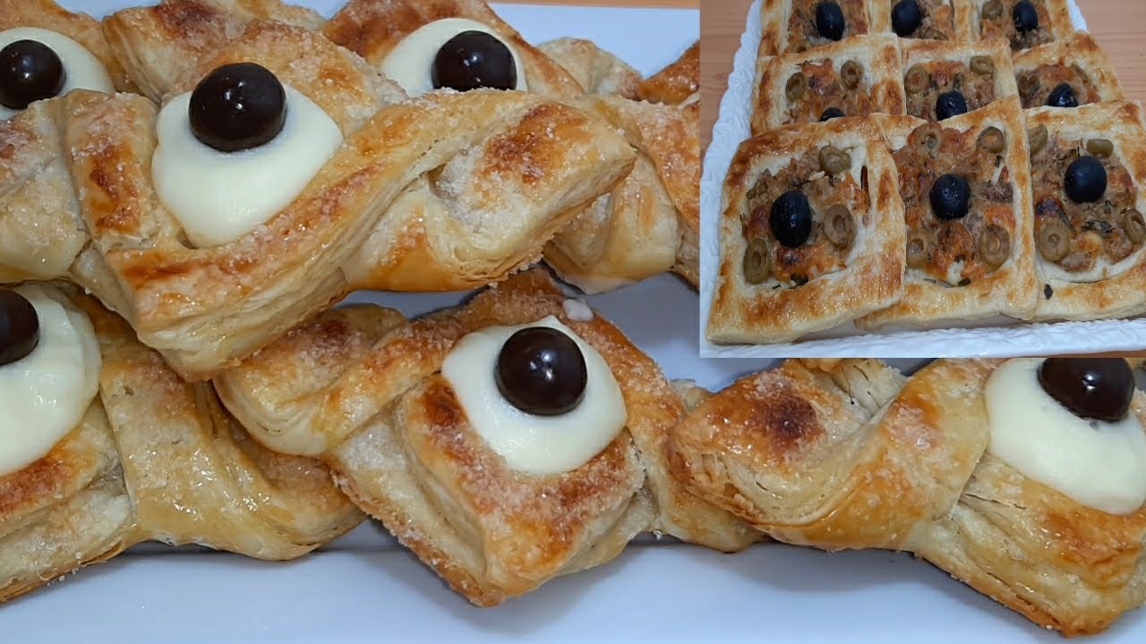 شهيوات رمضان/حضري المالح والحلو غيربعجينة المسمن مقرمشين مورقين بدون توريق متفرقيش وحشوات لذيذة سهلة