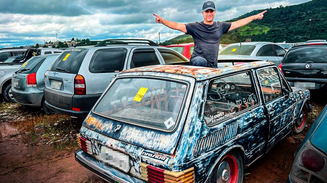 LEILÃO de CARROS do DETRAN a partir de R$ 1.000.00 *carros abandonados*