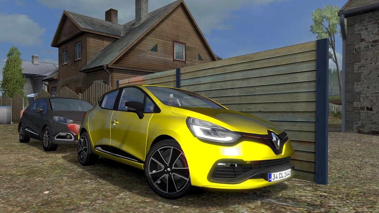 Renault Clio - Euro truck simulator 2 [Logitech G29 gameplay]