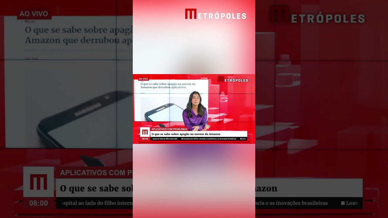 Apag&atilde;o na nuvem da Amazon derruba aplicativos