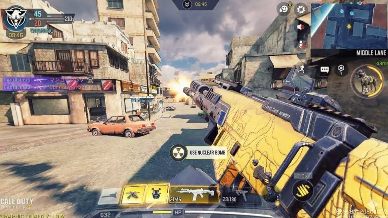 Cod Mobile Multiplayer Gameplay