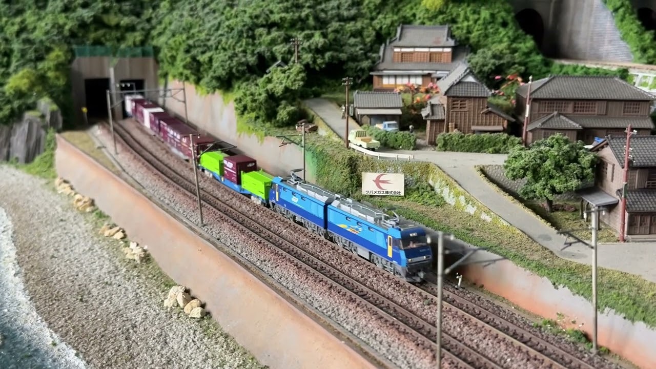 Nゲージ天国 〜12月ある日の鉄道模型レンタルレイアウト走行動画