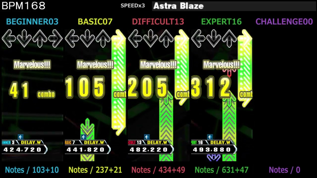 DDR / Astra Blaze - SINGLE (DanceDanceRevolution WORLD)