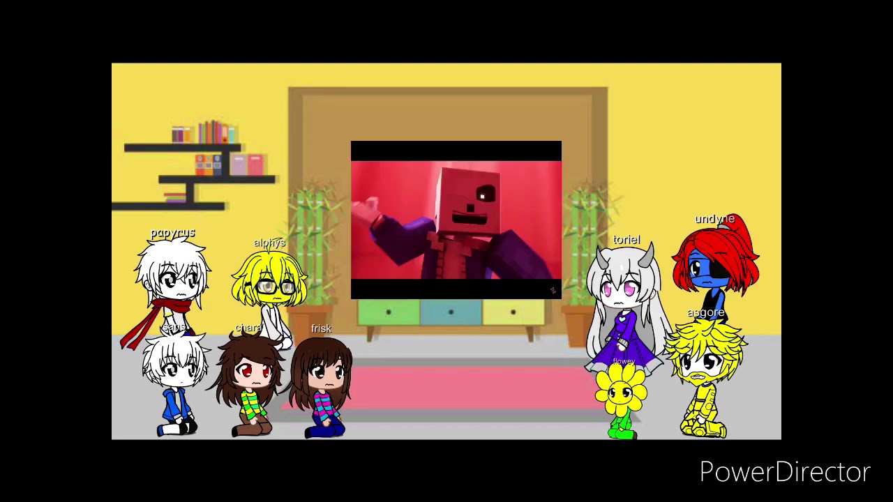 Undertale reacts to way way deeper down