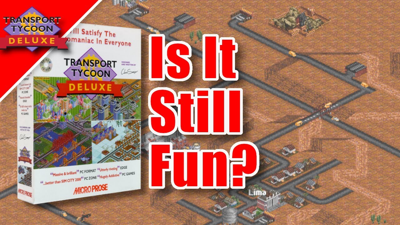 30 Years Later - Is Transport Tycoon Deluxe Still Fun? -  E1 Transport Tycoon Deluxe Lets Play