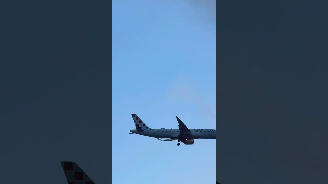 What a #beautiful #livery @crorec #croatia #airlines #viral #trending #shorts #uk #europe #aviation