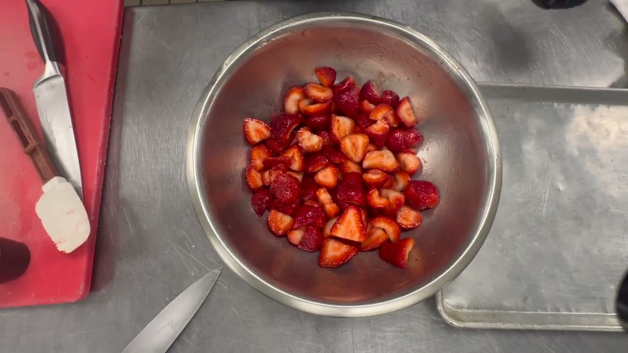 Strawberry Short Cake Prep Recipe