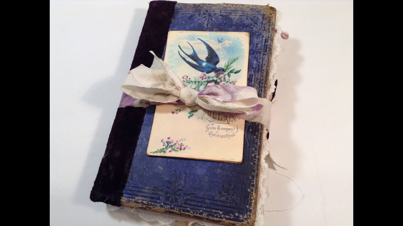 Junk Journal created from my Victorian Envelope Set Printable - Craft With Me