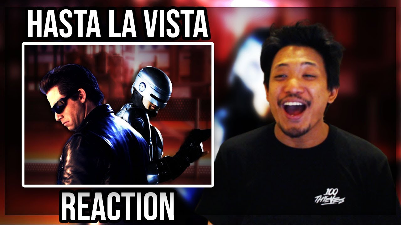 Terminator vs Robocop. Epic Rap Battles of History REACTION!
