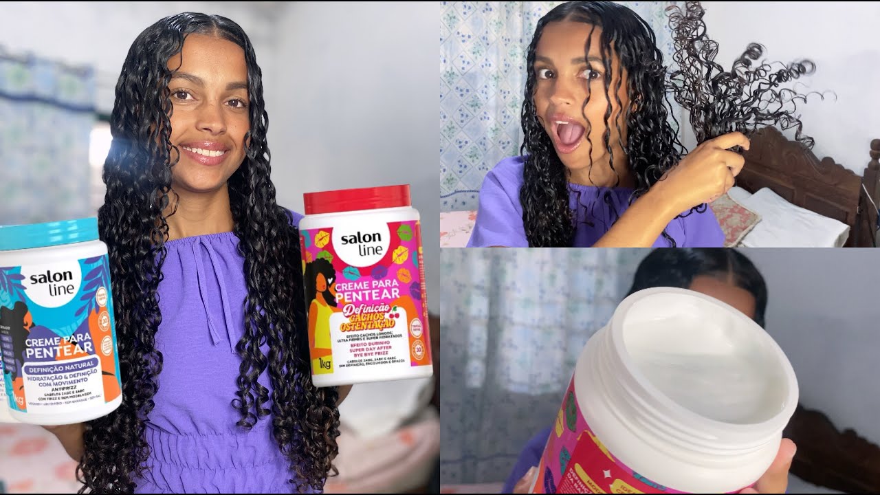 Batalha de cremes DEFINIÇÃO NATURAL X DEFINIÇÃO CACHOS OSTENTAÇÃO | qual é o melhor?!