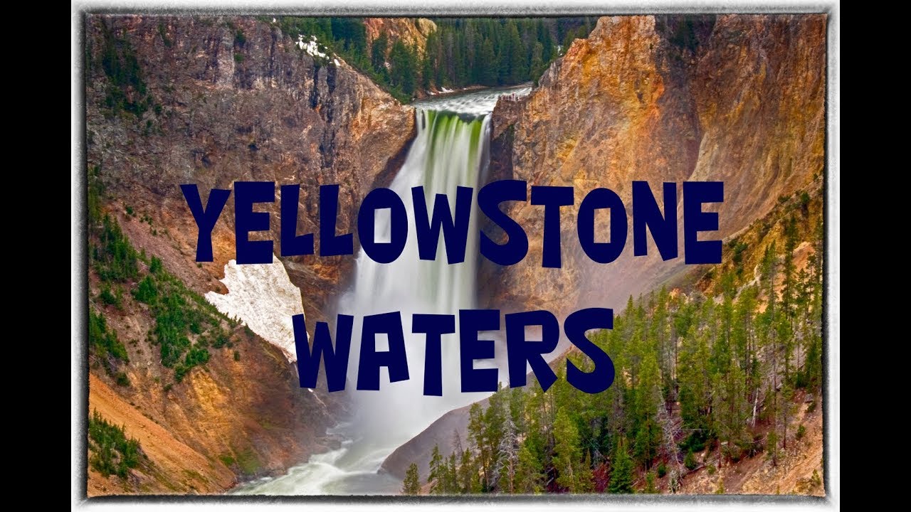 Lower Yellowstone Falls & Upper Yellowstone Falls - HD  - Yellowstone National Park, Wyoming