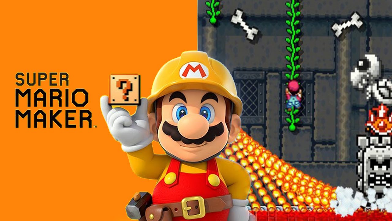 Super Mario Maker - Make a map for stampycat