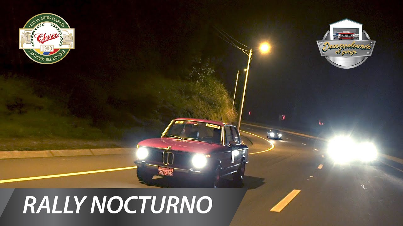 RALLY NOCTURNO DE REGULARIDAD 2020 | CLUB DE AUTOS CLÁSICOS DEL ECUADOR | DESEMPOLVANDO EL GARAJE
