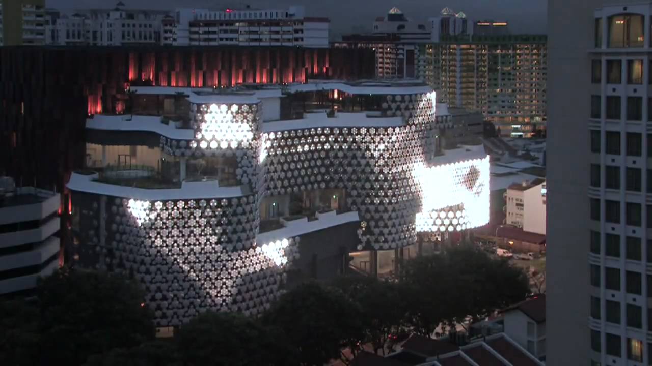 crystal mesh facade by realities:united