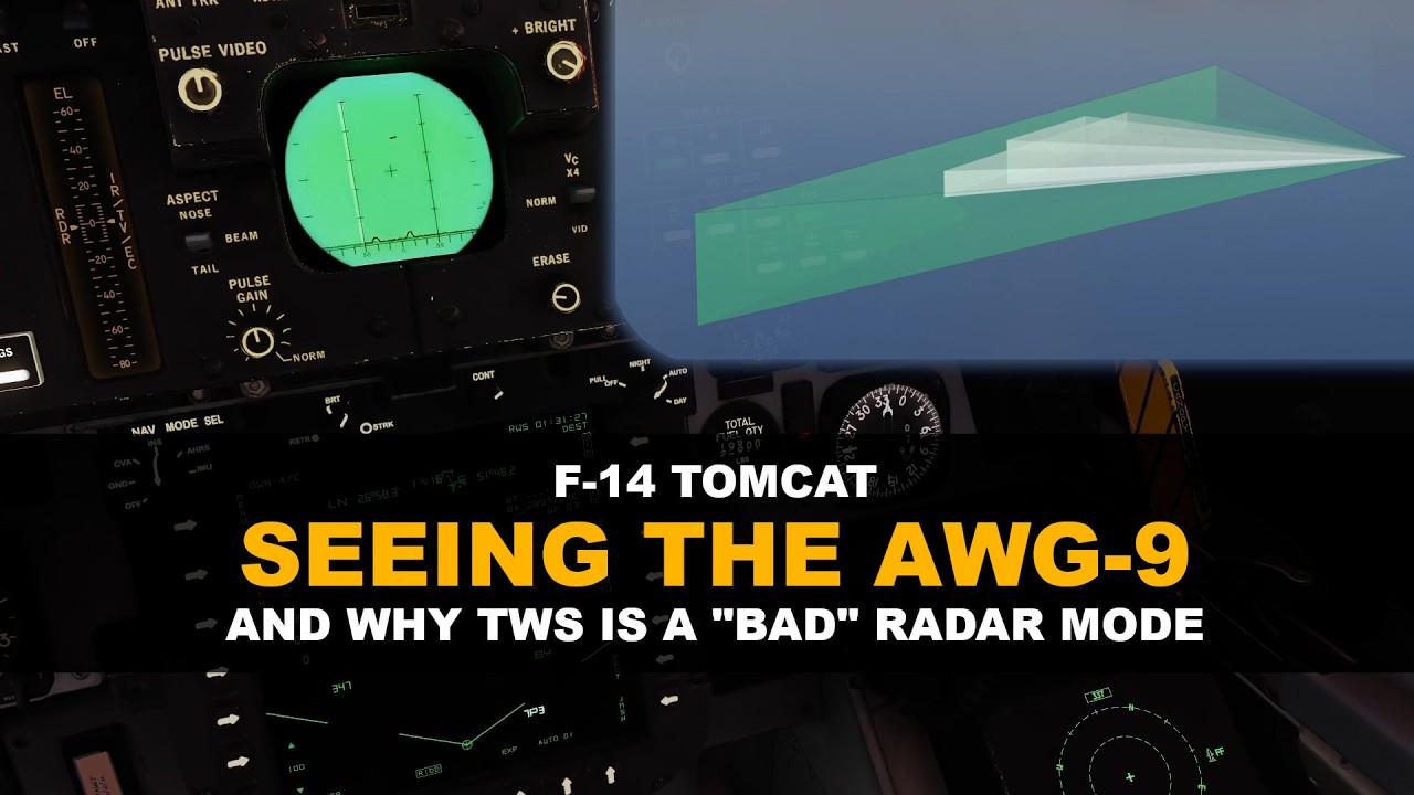 Визуализация AWG-9: почему TWS &mdash; &laquo;ПЛОХОЙ&raquo; режим радара