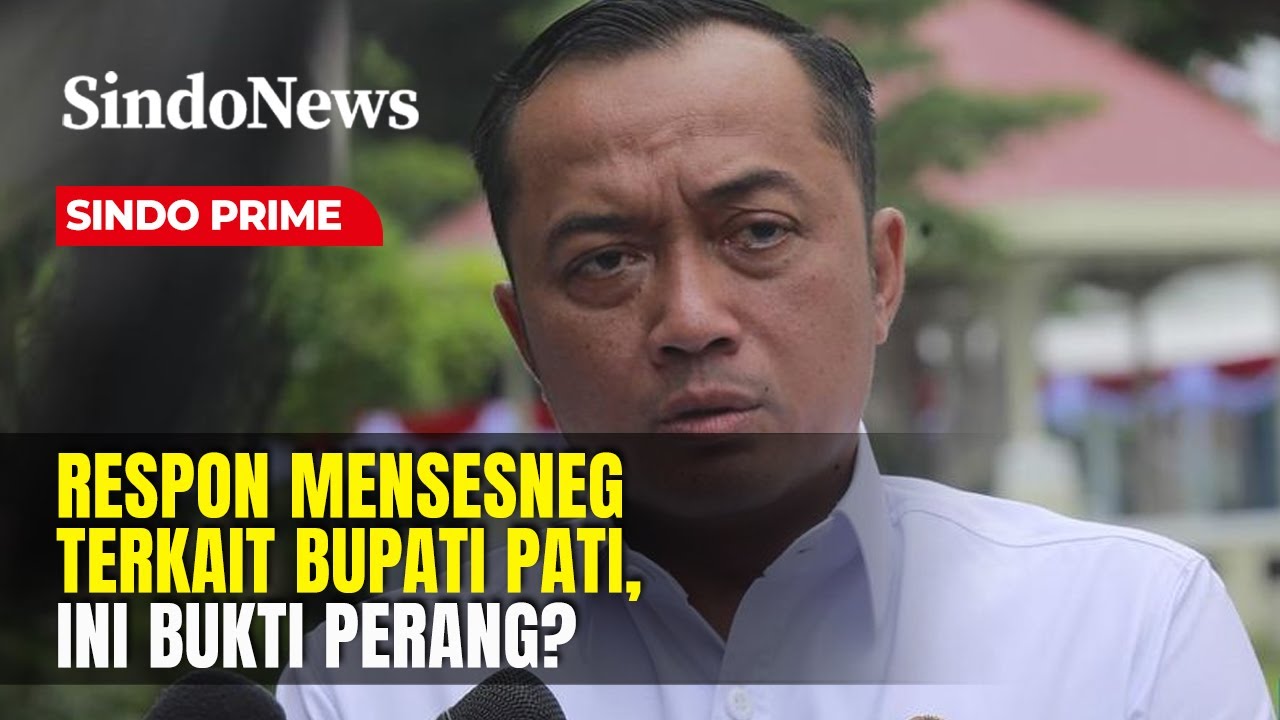 Respon Mensesneg Terkait Wali Kota Madiun dan Bupati Pati Terjaring OTT KPK | Sindo Prime | 21/01