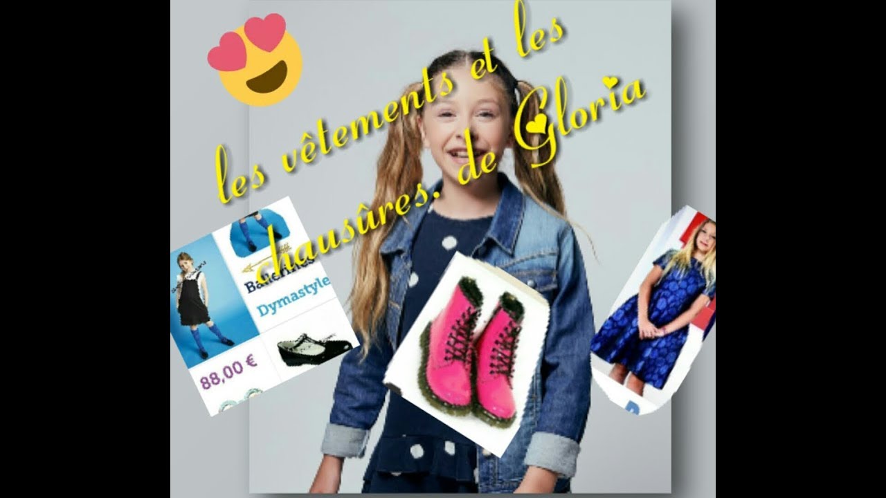 Les vetements et chaussures de Gloria💖😊