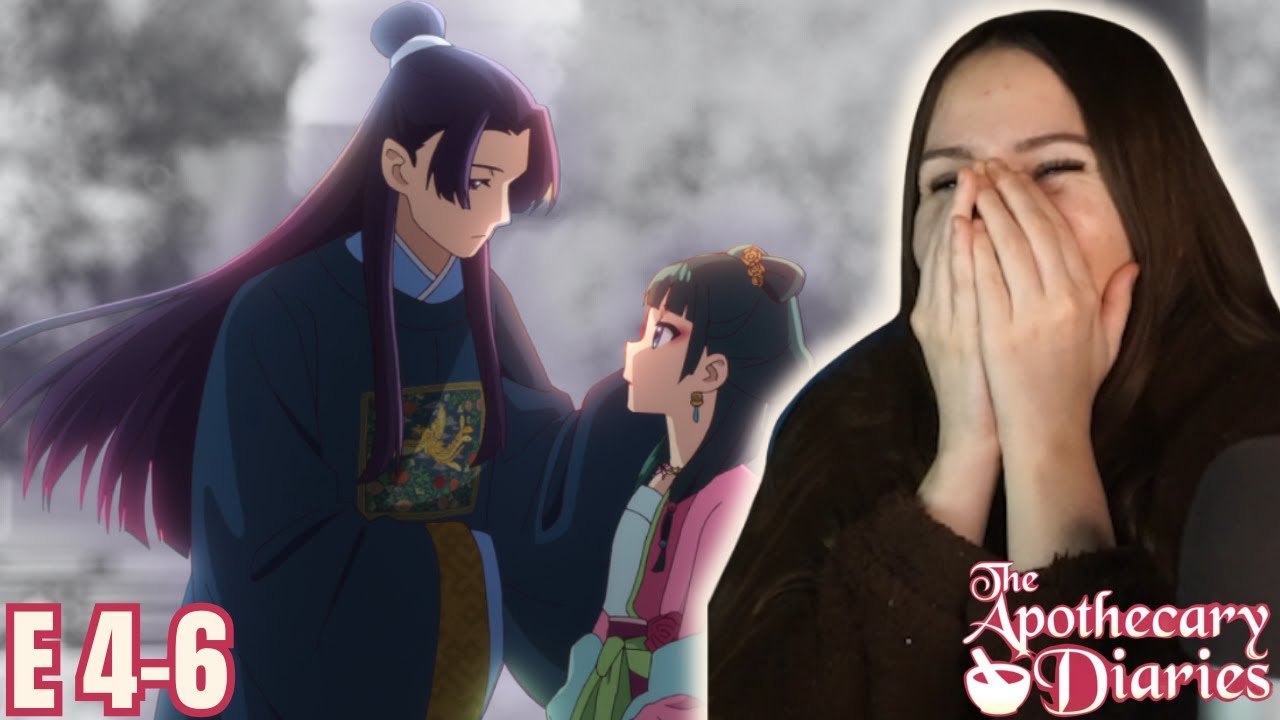 JINSHI LE DIÓ SU HORQUILLA 🥰💜 Los Diarios de la Boticaria capítulo 4 5 y 6 Season 1 (REACCIÓN)