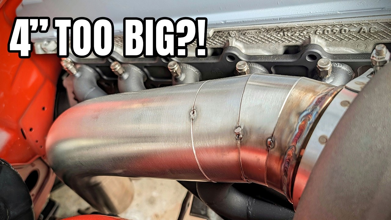 Will a 4” Dump Pipe Fit in My XT Falcon?