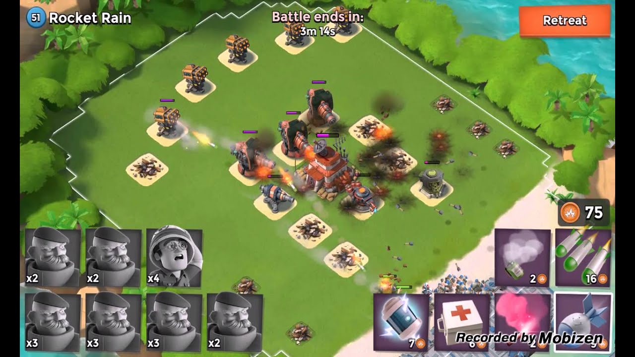 NPC 'Rocket Rain' NO CASUALTY STRATEGY