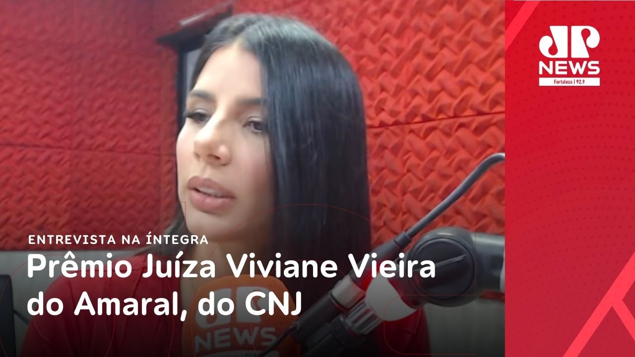 Juíza cearense é agraciada com Prêmio Juíza Viviane Vieira do Amaral, do CNJ | Pan News 2