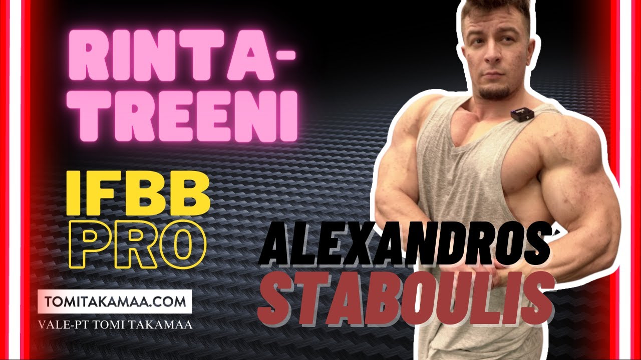 IFBB Pro Alexandros Staboulis – rintatreeni