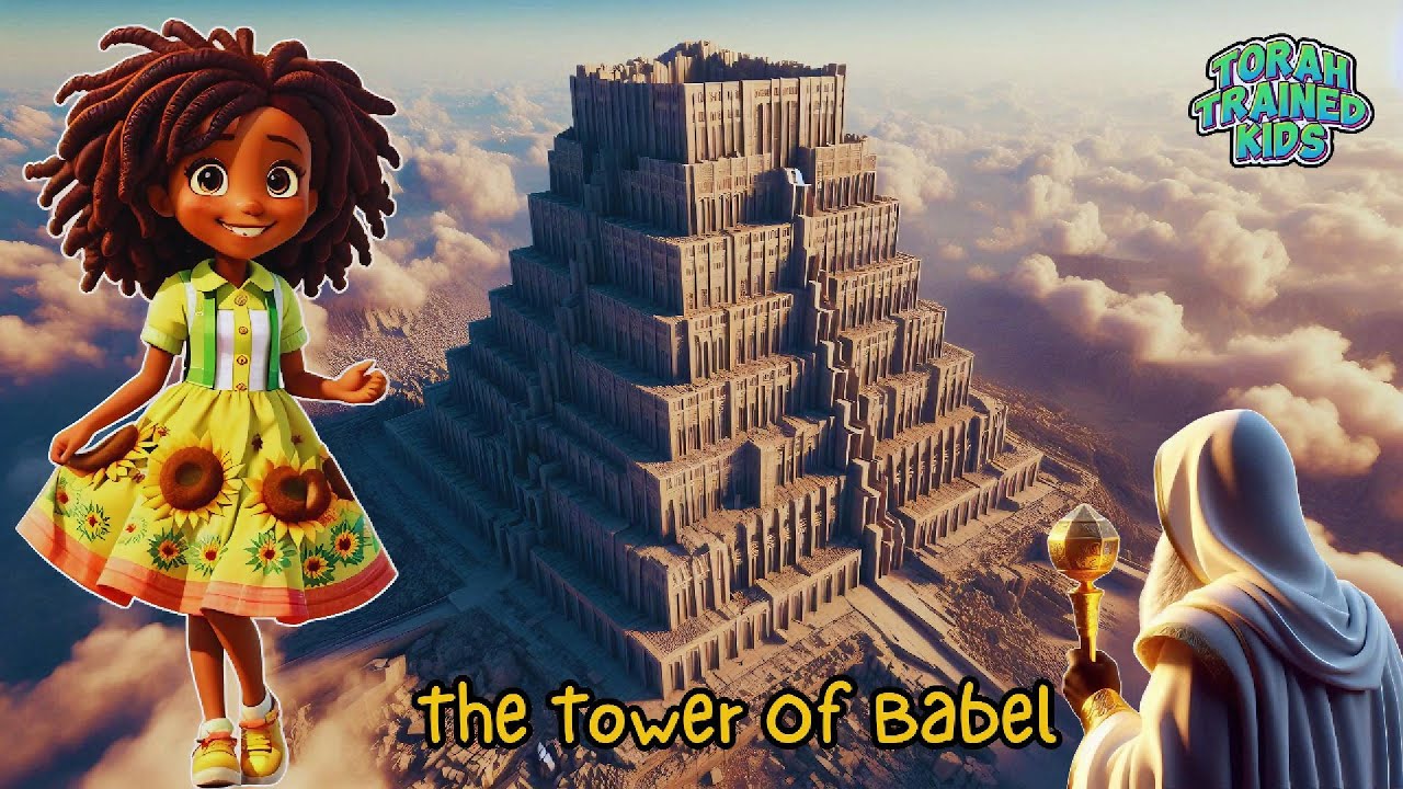 ADIRA'S Bible Adventures: The Tower Of Babel | Bible Story for Hebrew Israelite Kids