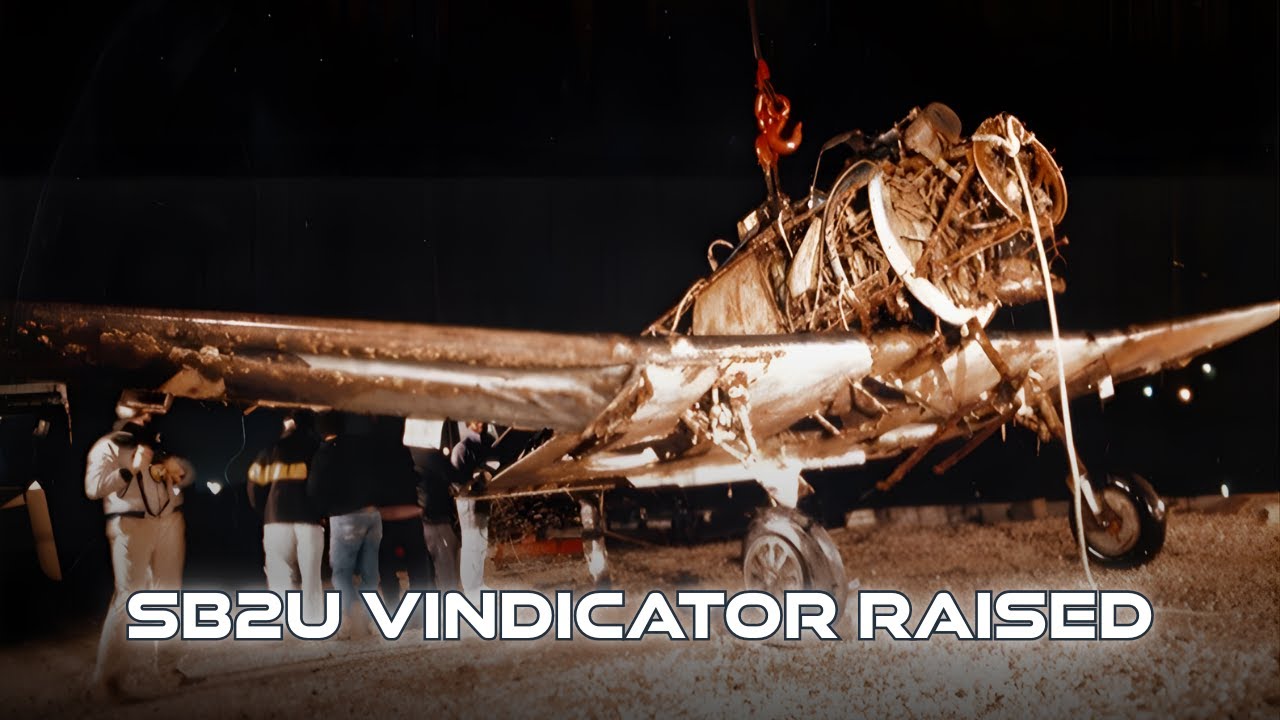 Salvaging SB2U Vindicator: Raising WWII’s Only Intact Survivor