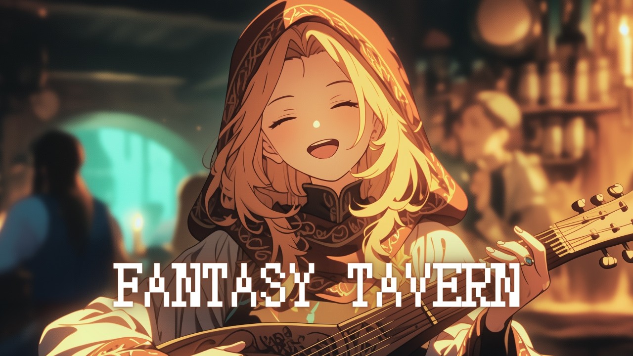 Celtic Fantasy Music - Cozy Adventurer's Tavern Ambience / Medieval Mix for Work & Study