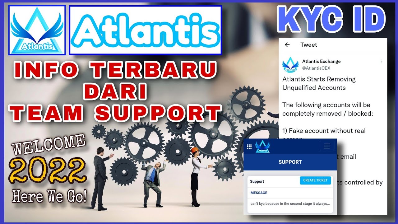 KYC ATLANTIS EXCHANGE .  LIVE INFO UPDATE FROM #atlantiscex.com