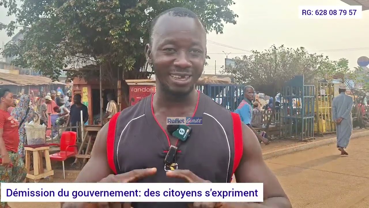 Démission du gouvernement de Bah Oury: des citoyens s'expriment
