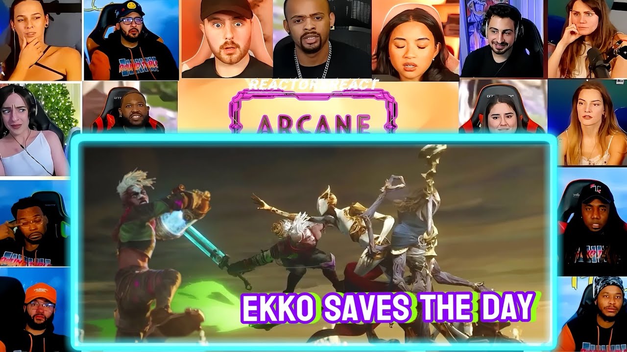 EKKO VS VIKTOR {The Boy Savior} Mashup Reaction|ARCANE SEASON 2