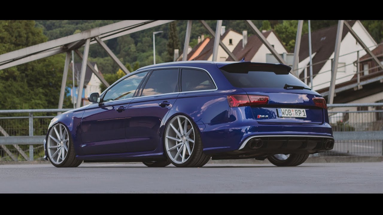 Blue Audi RS6  - Tuning | Vossen Wheels