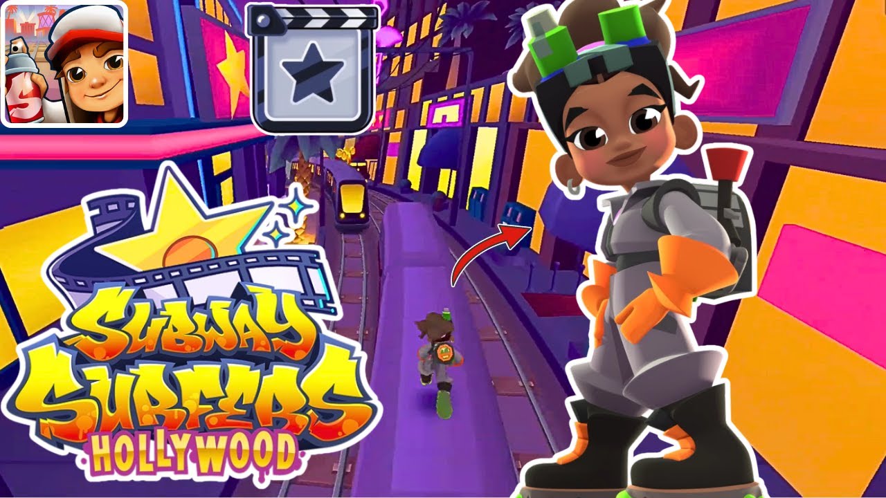 Subway Surfers Hollywood 2026: One Run Challenge Unlocked Cinema Profile Frame