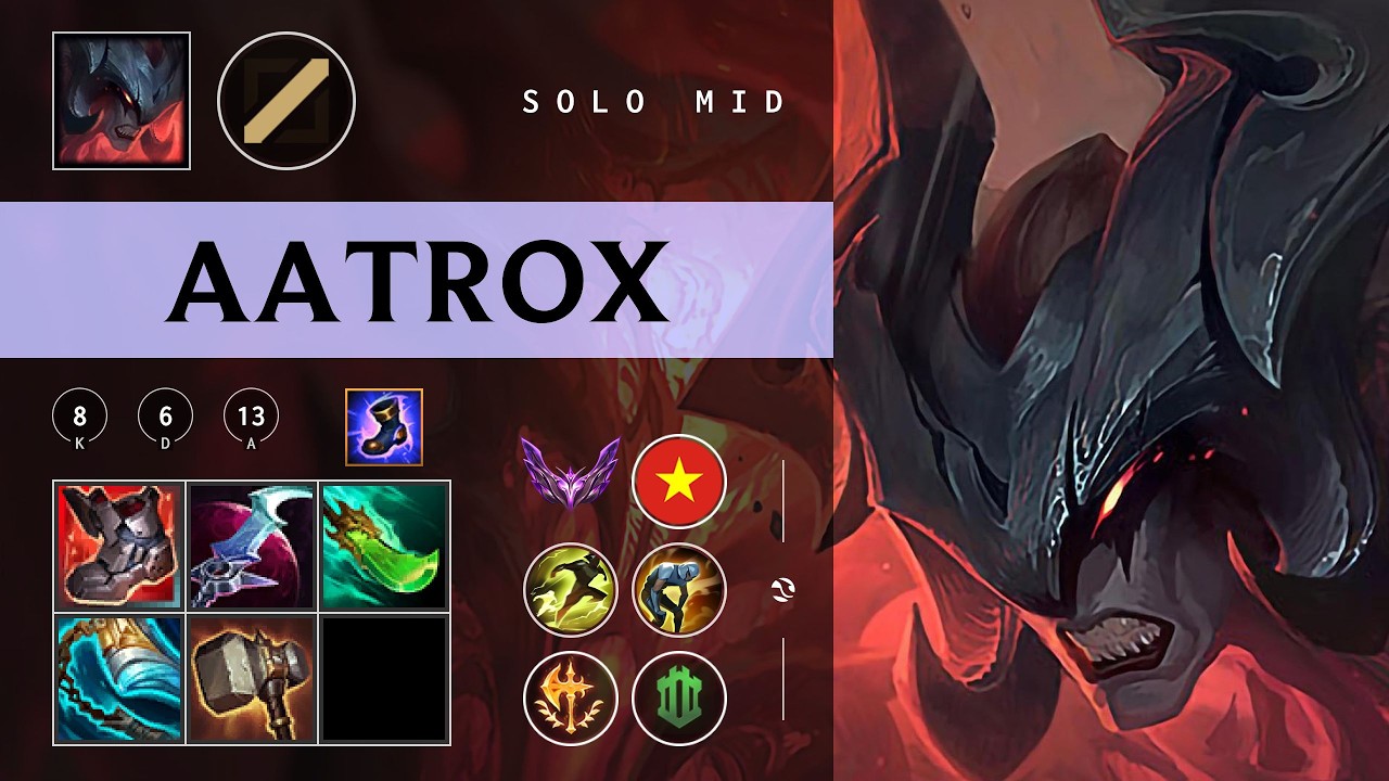 Aatrox Mid vs Vi - VN Master Patch 26.05