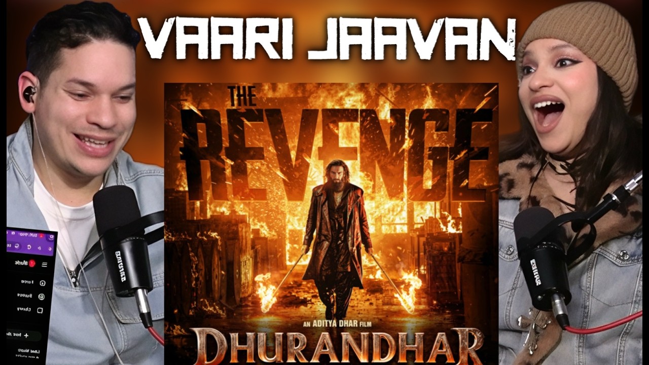 THIS ALBUM IS FIRE!!Waleska & Efra react to Vaari Jaavan (Audio) | Dhurandhar The Revenge