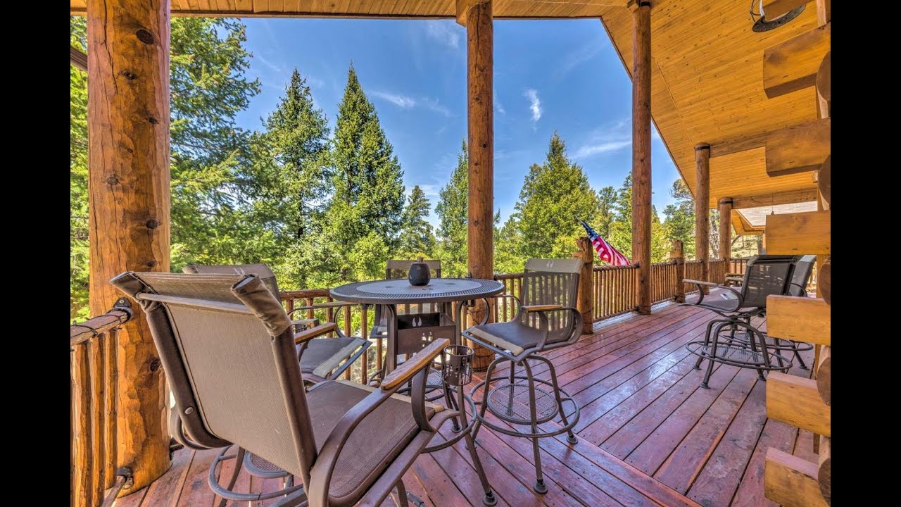 Quiet Ruidoso Cabin with Deck and Private Hot Tub | Cabins in Ruidoso