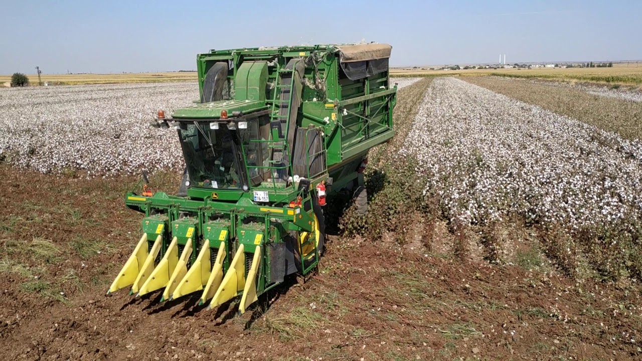 PAMUK TOPLAMA BİÇERİ - JOHN DEERE (1080P HD)