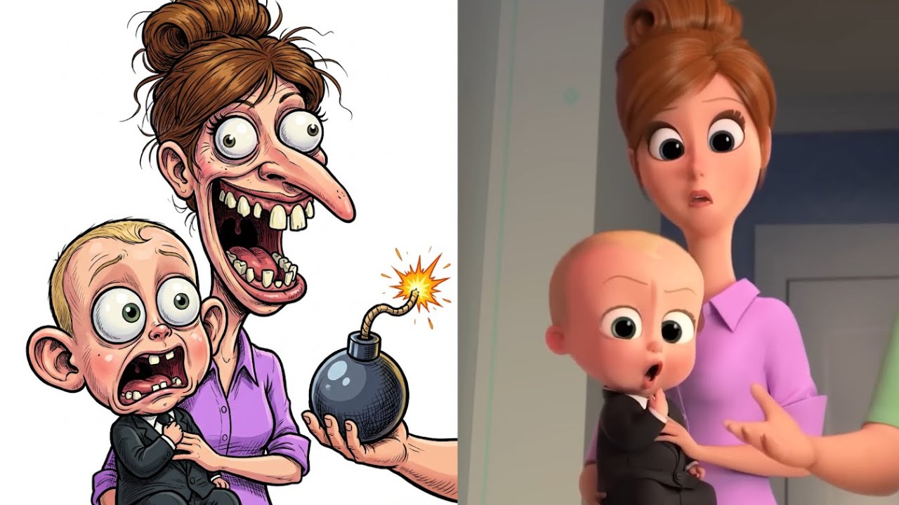 The Boss Baby Funny Drawing Meme Part 2