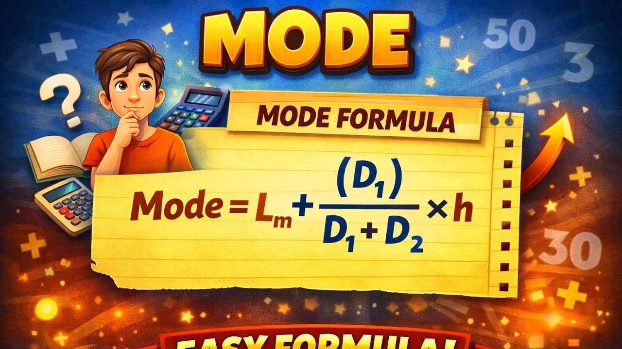 Mode Shortcut Method in 5 Minutes | Board Exam Special