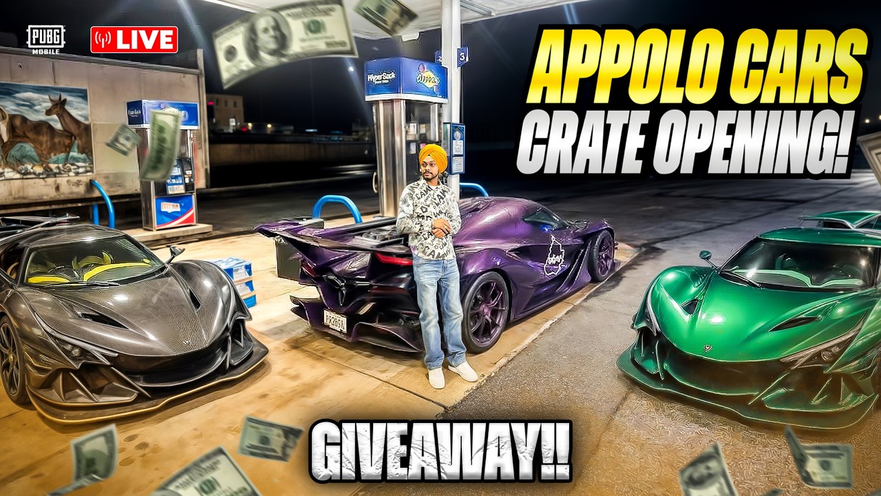 NEW SPEED DRIFT CRATE OPENING   😍#pubg #GabruisLIVE