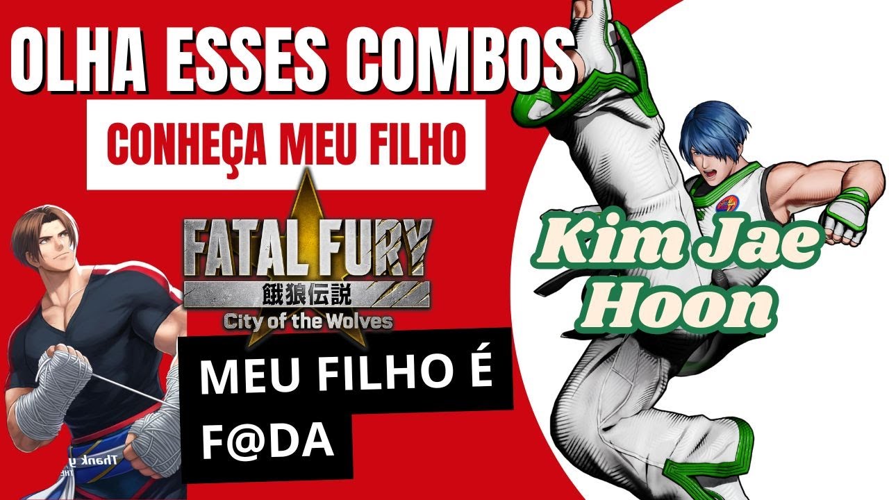 KIM JHA HOON- Filho do KIM é apelão? (acesso antecipado )#FatalFury #CotW #CotW_KimJaeHoon