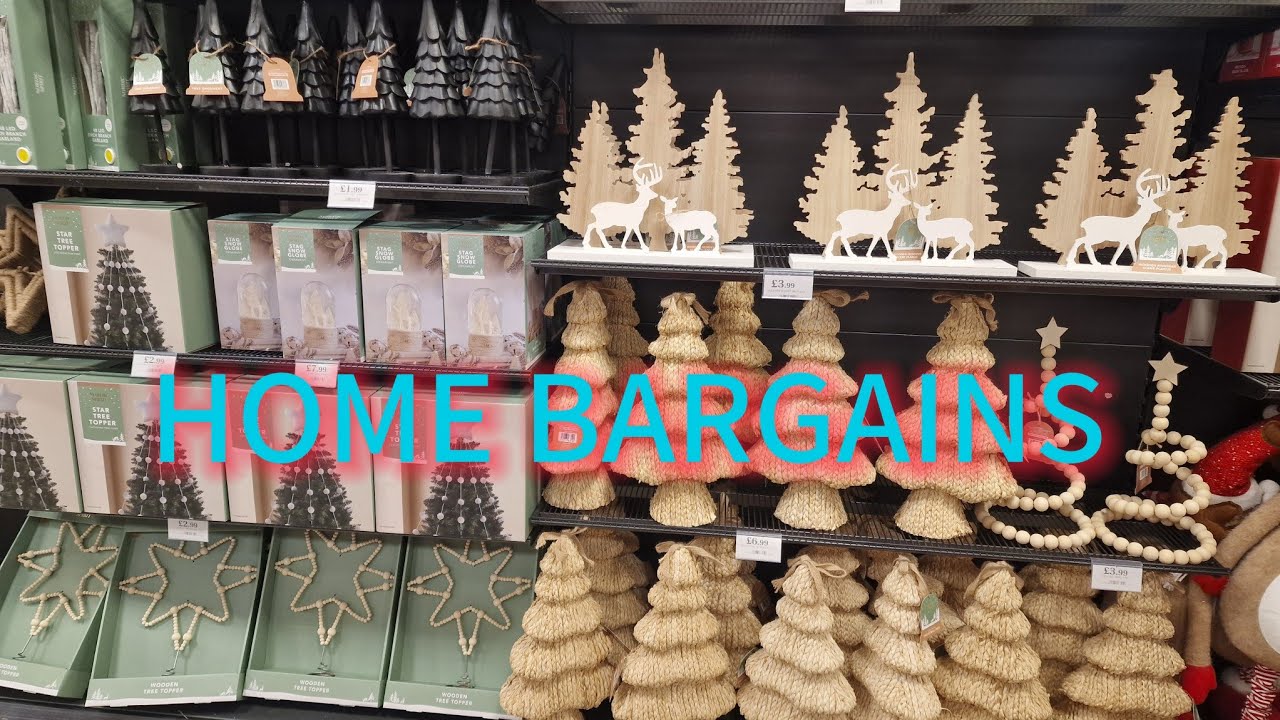 COME SHOP WITH ME AT HOME BARGAINS CHRISTMAS 👀 #newin #christmas